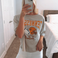 Tennessee Football Cropped Tee | Stone