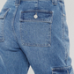 [KanCan] Straight Cargo Jeans