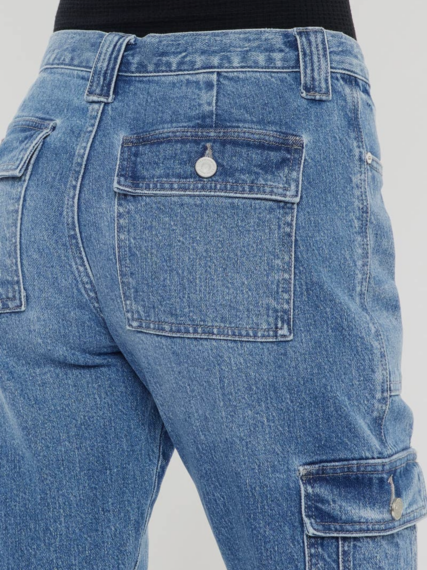 [KanCan] Straight Cargo Jeans