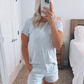 [Erin Gray] Lounge Shorts | Blue