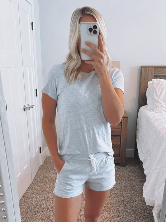 [Erin Gray] Lounge Shorts | Blue