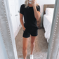 [Erin Gray] Lounge Shorts | Black