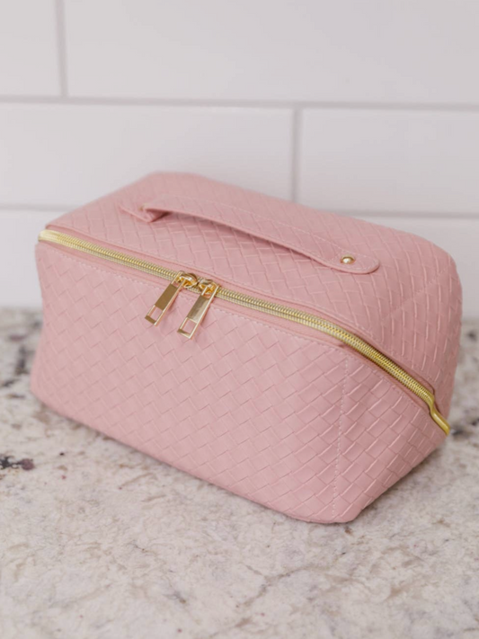 Modern Cosmetic Bag | Pink