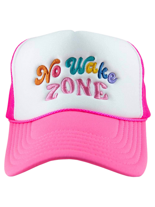 No Wake Zone Trucker Hat