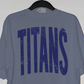 Titans Cropped Graphic Tee | Blue