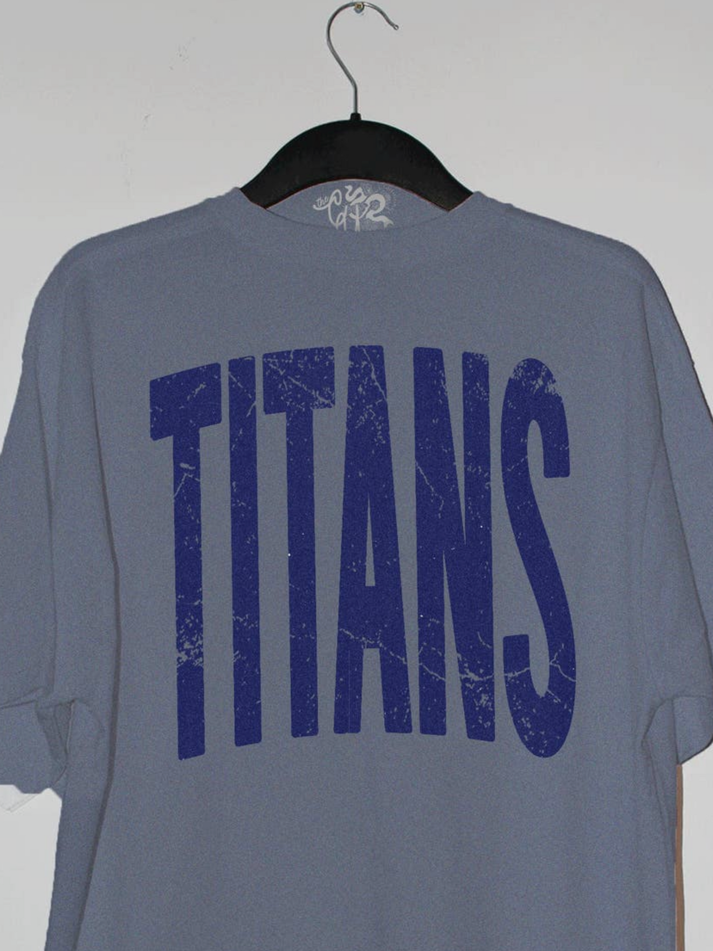 Titans Cropped Graphic Tee | Blue