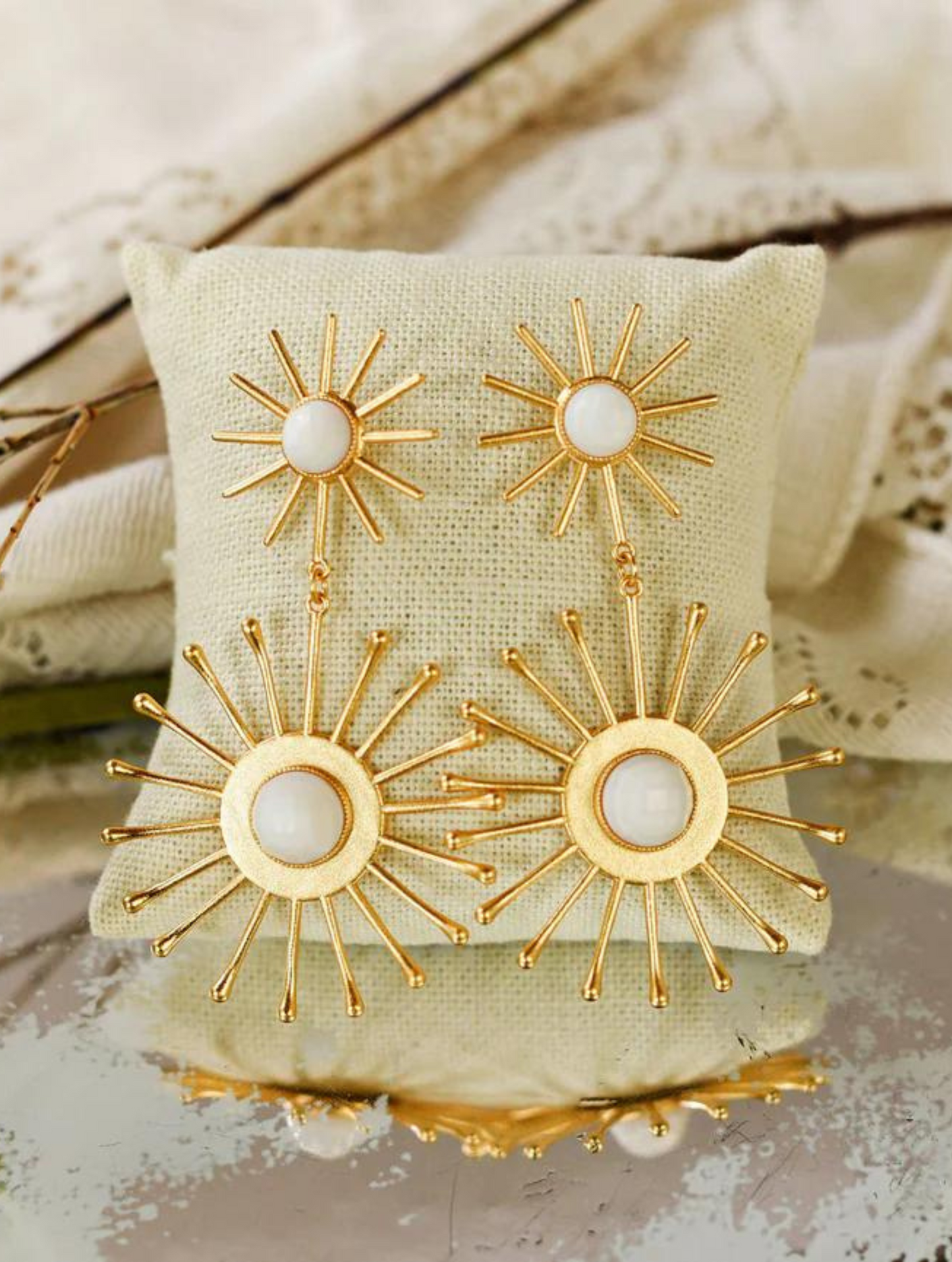 Starburst Statement Earrings